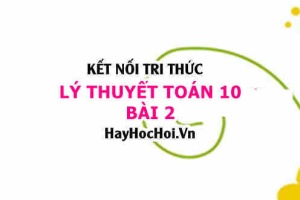 Lý thuyết Toán 10 bài 2: Tập hợp và các phép toán trên tập hợp (Kết nối tri thức)